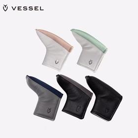 VESSEL 男女通用高尔夫球杆套 绒布条形推杆套