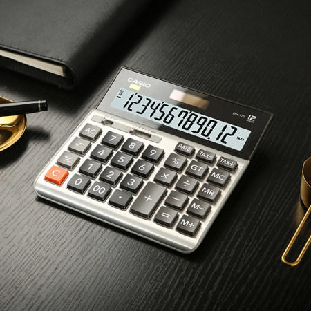 卡西欧计算器 日常商务  宽大系列计算器DH-120 商品图2
