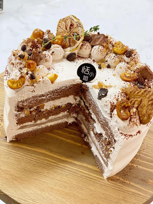 阿华田特调奶油蛋糕，法芙娜巧克力蛋糕体，特调奶油，阿华田奶冻，每一口都是回忆里的味道 商品图0