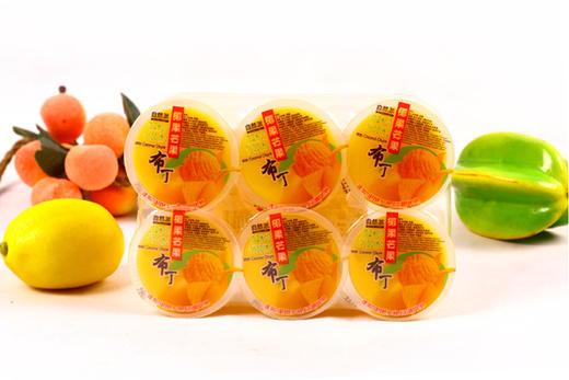 600g自然派椰果芒果布丁 商品图0