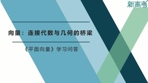 名师微课——《平面向量》学习问答 商品图0