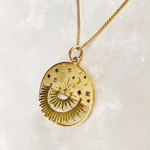 订购10周到｜PARI-2022限定款-Kinetic Phoenix-18K黄金-展翅凤凰 项链［希腊设计师］ 商品图0