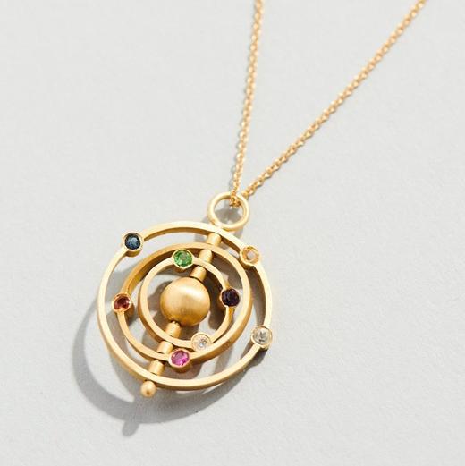 订购8周到｜PARI-Orbit-18K黄金 转运 太阳系 项链［希腊设计师］ 商品图0