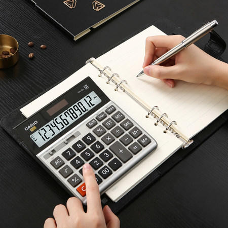 卡西欧计算器 日常商务  宽大系列计算器DH-120 商品图3