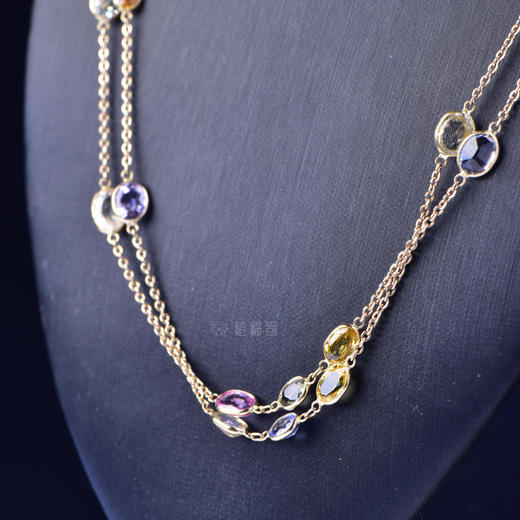 【缤纷】K金彩宝项链-CB2201099 商品图1