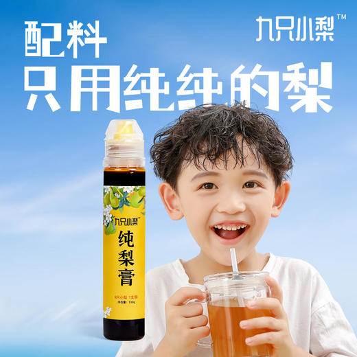 「配料只用纯纯的梨」九只小梨纯梨膏儿童秋梨膏莱阳砀山滋养梨膏不加糖不加蜜 商品图1