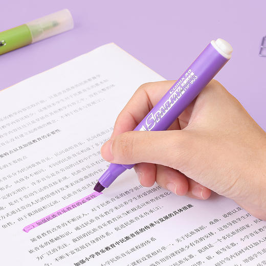 齐心 K9036 欢颜荧光笔(6只装) 商品图4