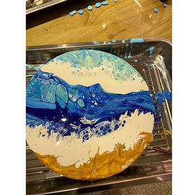 【绘画】流体画框