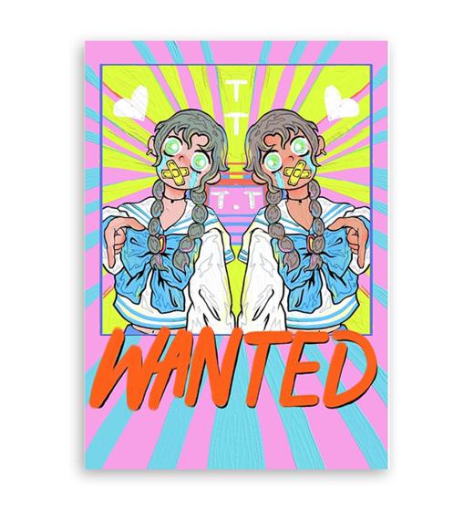 大狗麻衣『正能量青春少女团』插画｜POSTER04 商品图0