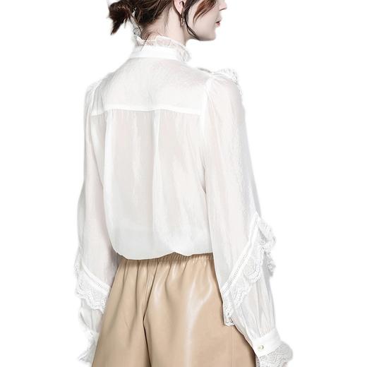 裁缝学苑AG244 法式复古灯笼袖衬衫纸样板衬衣女服装打版裁剪图纸 商品图4