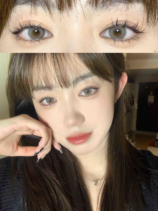 【年抛】Lacee灰 Bebebest | 中直径14.2，着色13.4 | 【同品牌多副美瞳更划算，选款色板在详情页内】，微混血灰色美瞳 商品图3