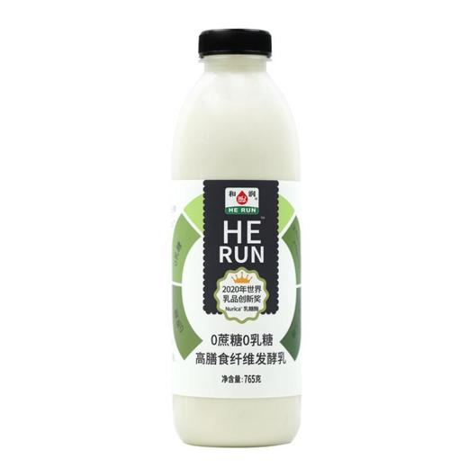 和润0蔗糖0乳糖高纤酸乳 765g/瓶 商品图0