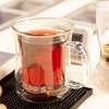 PAPPS透明防烫手双层高硼硅透明玻璃茶杯创意耐热隔热杯400mL 商品缩略图4