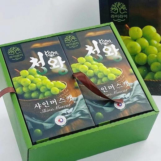韩国🇰🇷晴王葡萄，超大颗粒甜度非常高的轻奢水果，自然成熟，果肉脆甜多汁，口感饱满独特 商品图3
