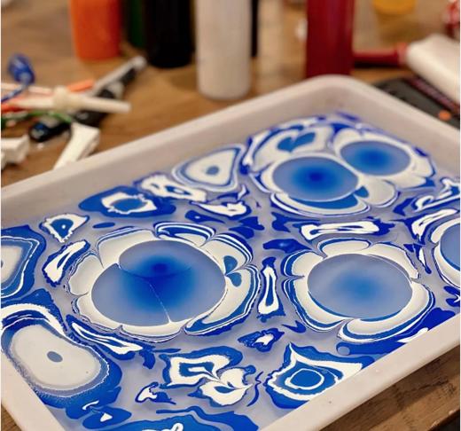 【绘画】A4水拓画 商品图0