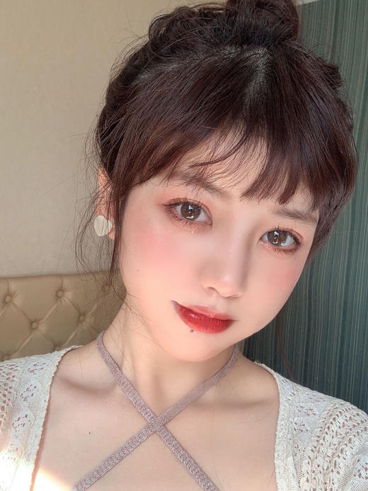 【年抛】Kyoko 杏子棕灰 Bebebest | 中直径14.2，着色13.3  | 【同品牌多副美瞳更划算，选款色板在详情页内】，自然棕色美瞳 商品图4