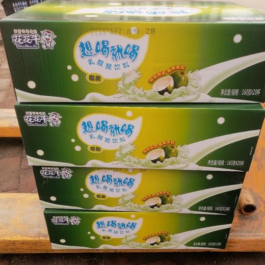 花花牛乳酸菌饮料椰果160克*20杯 商品图0