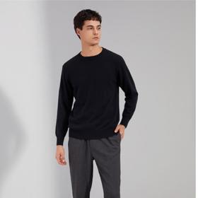 3楼珍贝羊绒男式低圆领上衣