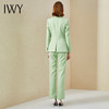 IWY/浅绿色时尚西装套装西服两件套通勤白领221005C1+P3 商品缩略图3