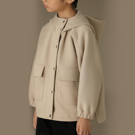 裁缝学苑TG116 男女童重工裁剪图纸儿童新款连帽外套服装纸样板 商品图1