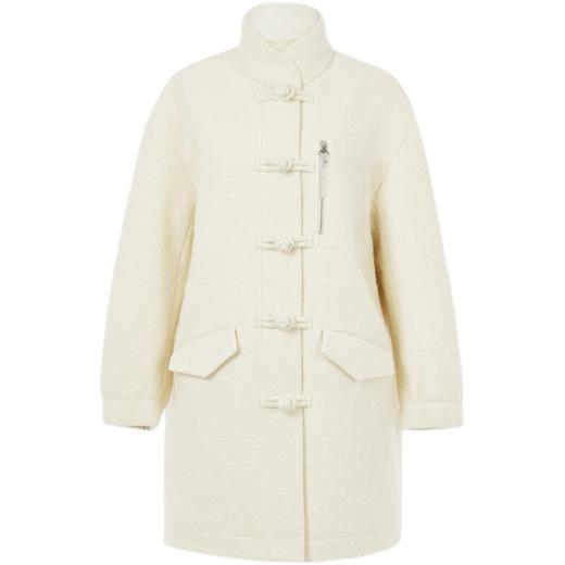 裁缝学苑AG241女装新款秋冬中式立领毛呢外套大衣纸样打版裁剪图 商品图1