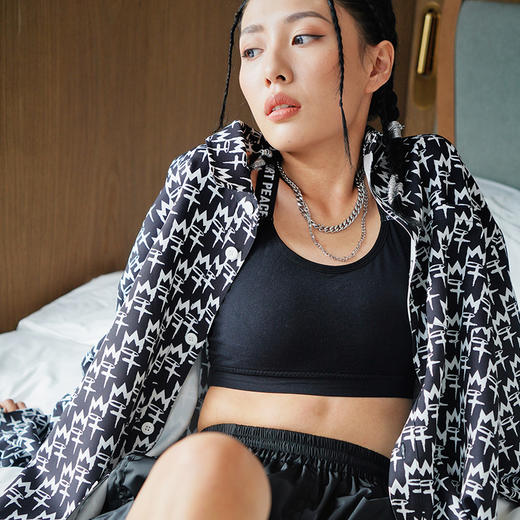 MISHKA宽松印花衬衫M21100280M 商品图3