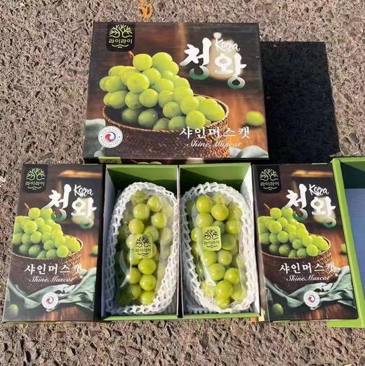 韩国🇰🇷晴王葡萄，超大颗粒甜度非常高的轻奢水果，自然成熟，果肉脆甜多汁，口感饱满独特 商品图4