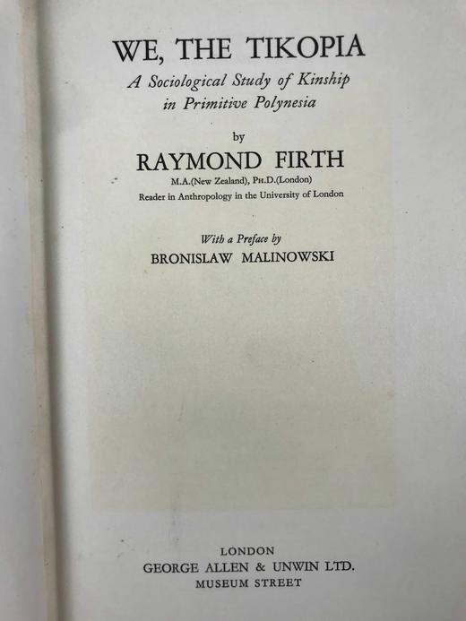 原始波利尼西亚亲属关系的社会学研究 25页插图 布面精装18开 商品图4