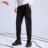 安踏运动长裤男2022春季新款黑色收口卫裤152217309-3 商品缩略图0