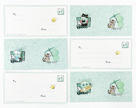 小C「偏偏在'虎🐯'你」徽章明信片 商品图5