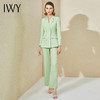 IWY/浅绿色时尚西装套装西服两件套通勤白领221005C1+P3 商品缩略图1