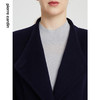 皮尔卡丹女装秋季新款高频轻商务风羊毛大衣P1453C1991N0 商品缩略图3