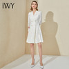 IWY/白色条纹都市时尚西装连衣裙通勤白领221002Q1 商品缩略图1