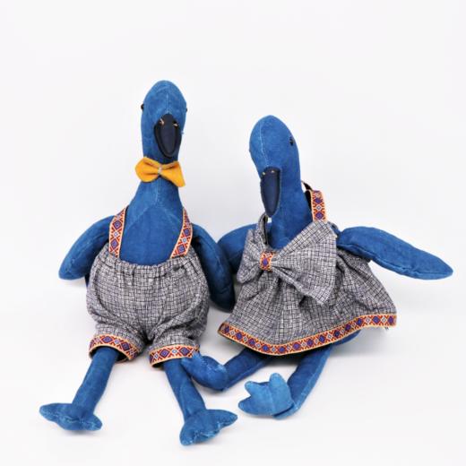 深山集市 花田鸭玩偶 商品图0