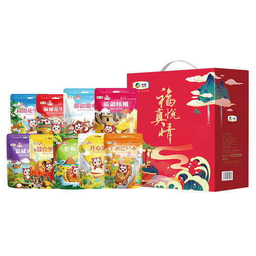 中粮福小满 福悦·真情袋装坚果礼盒 商品图0