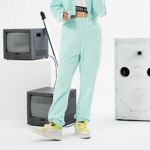 MISHKA绣花直筒卫裤M21100880W 商品图3