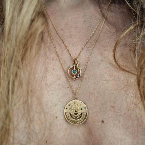 订购10周到｜PARI-2022限定款-Kinetic Phoenix-18K黄金-展翅凤凰 项链［希腊设计师］ 商品图3