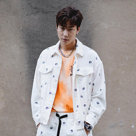 MISHKA满绣灯芯绒夹克M21100502M 商品图1