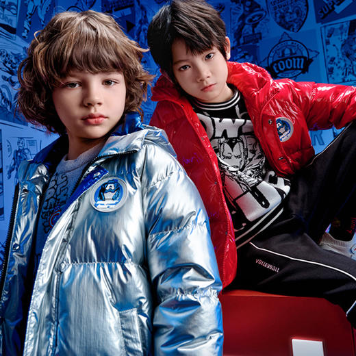 裁缝学苑TG115 儿童新款保暖防风羽绒服纸样童装外套打版样板图纸 商品图3