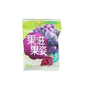 好丽友果滋果姿葡萄味软糖60g