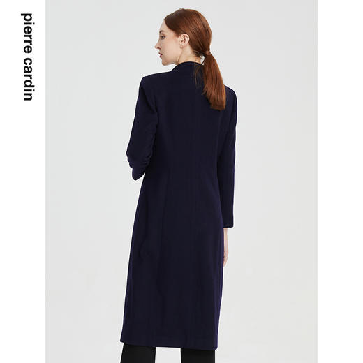 皮尔卡丹女装秋季新款高频轻商务风羊毛大衣P1453C1991N0 商品图2