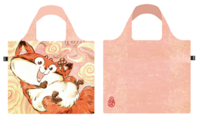 德国LOQI收纳折叠环保袋一品芝麻狐1