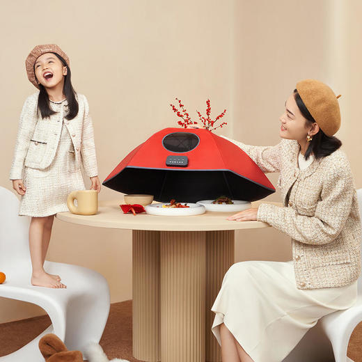 饭来保温饭菜罩恒温保温加热菜神器折叠餐桌罩干燥解冻 商品图0