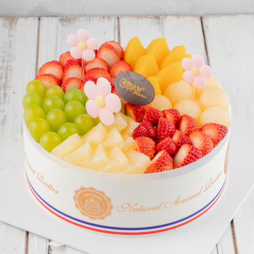 牛奶奶油蛋糕 哈密瓜葡萄草莓 新鲜水果蛋糕 牛奶奶油蛋糕 08 商品图1