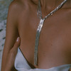 订购7周到｜Maggoosh-Currents Lariat-银色 项链［希腊设计师］ 商品缩略图0
