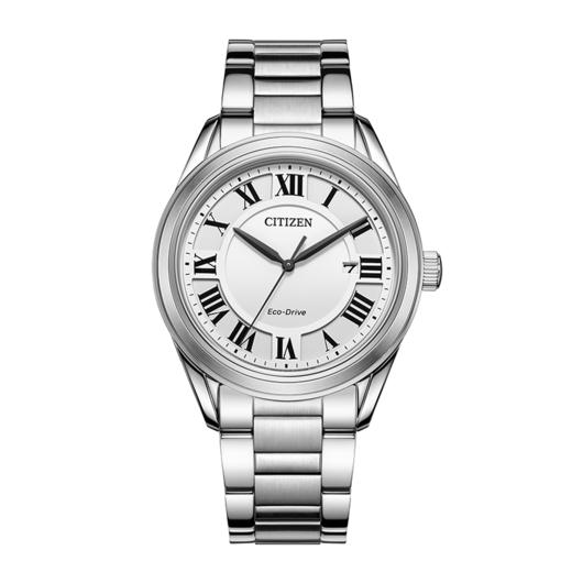 西铁城（CITIZEN）光动能女表罗马数字情侣表女款EM0970-53A 商品图1