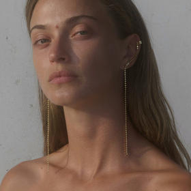北京仓｜Maggoosh-Alegria Runway-金色 长耳环［希腊设计师］