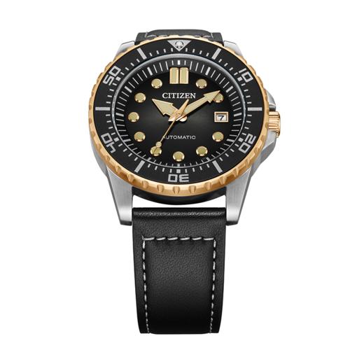 西铁城(CITIZEN)机械表男不锈钢间玫瑰金色款NJ0176-10E 商品图4