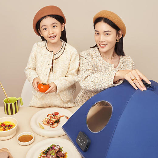 饭来保温饭菜罩恒温保温加热菜神器折叠餐桌罩干燥解冻 商品图3