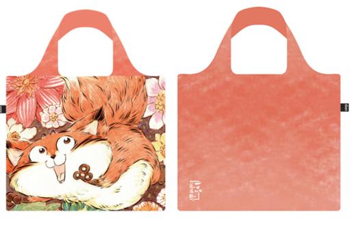 国LOQI收纳折叠环保袋一品芝麻狐3 商品图0